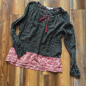 Boden boho peasant top size 10 medium